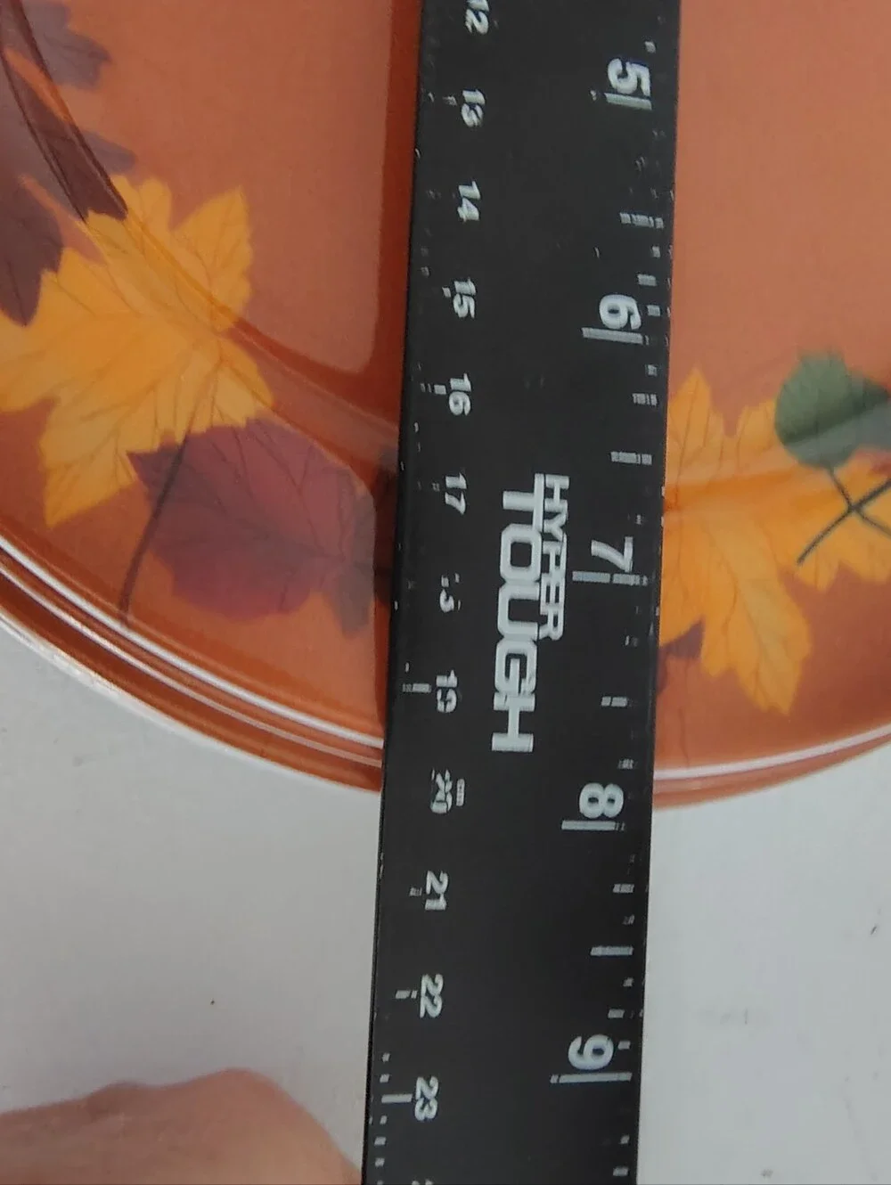 Essex 12 Pc Melamine Dinnerware Set Fall Autumn Leaves Plates Bowls